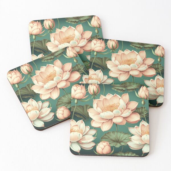 Item preview, Lotus Flower | Water Lily | Japanese Style | Ukiyo-e designed and sold by Olenaus.