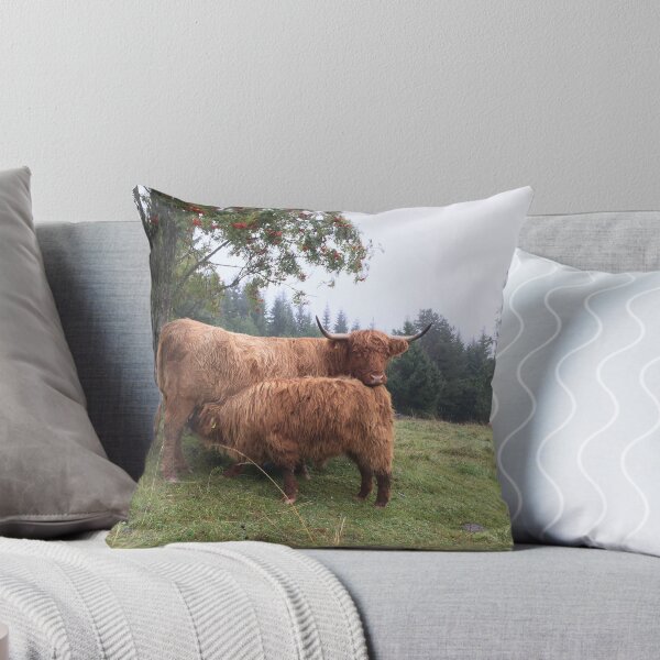 Item preview, Scottish Highland Cattle Cow and Calf 1534 designed and sold by SaarelaHighland.