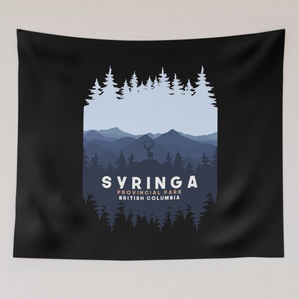 Item preview, Syringa Provincial Park British Columbia Canada Mountain And Pine Tree  designed and sold by Friday NightCo.
