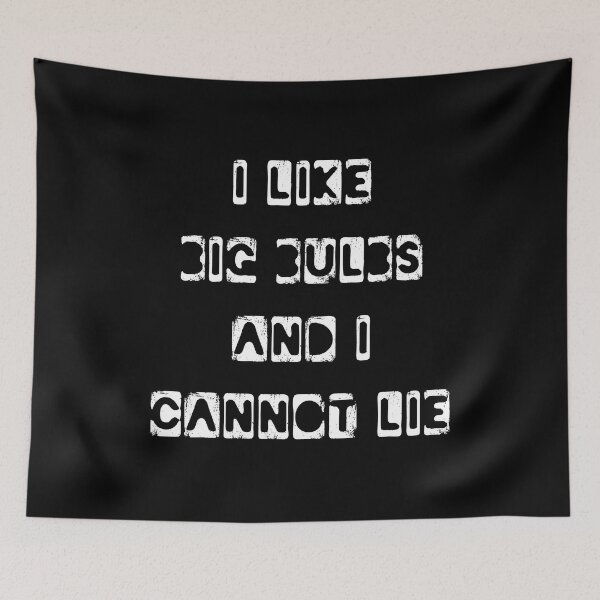 Item preview, I Like Big Bulbs And I Cannot Lie - Funny Typography Design designed and sold by FunnyHomeQuotes.