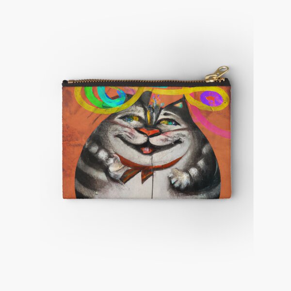 Item preview, Circus Tabby Cat Abstract Art designed and sold by a-rxhim.