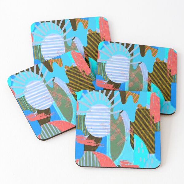Item preview, Abstract Art,3, Abstraction, bold colorful abstract playful design inspired by nature designed and sold by Adri Barnard.