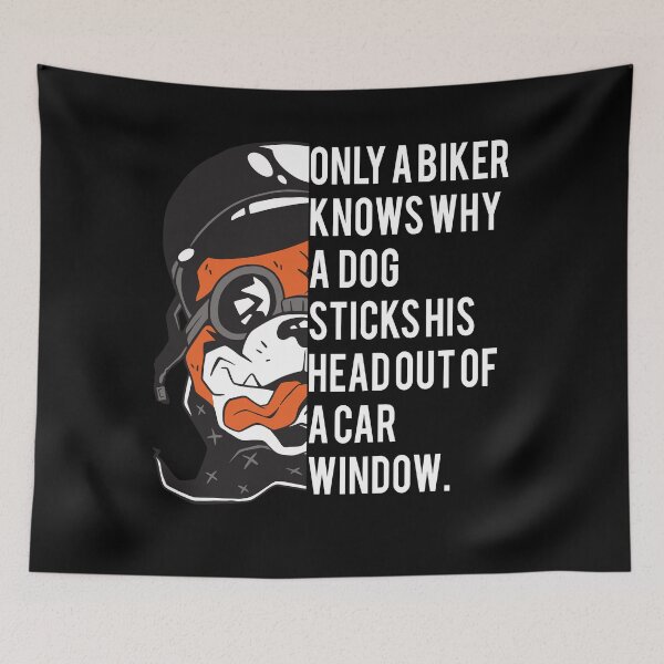 Item preview, Funny motorcycle quote & biker dog for motorbike dog lover designed and sold by starider.