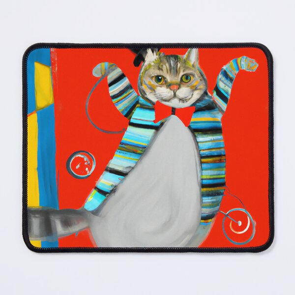 Item preview, Top hat Cat playing in the Circus holiday designed and sold by a-rxhim.