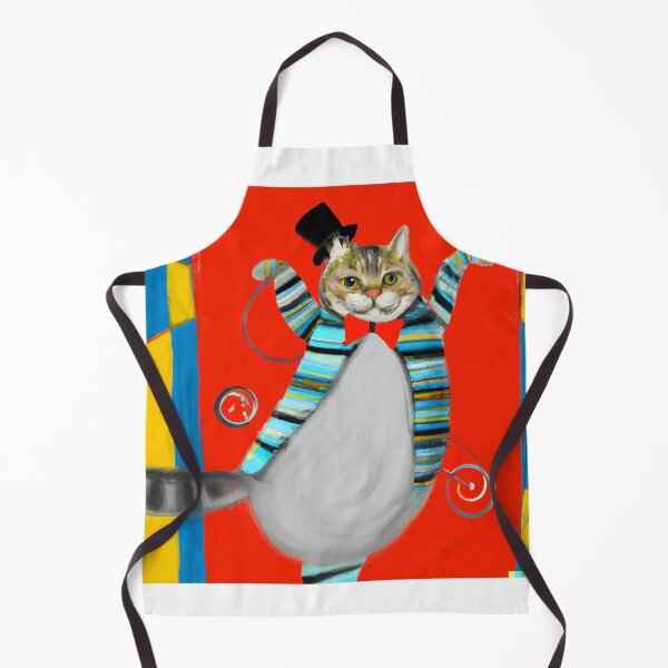 Item preview, Top hat Cat playing in the Circus holiday designed and sold by a-rxhim.