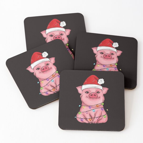 Item preview, Copy of Christmas pig, Christmas tree, pig ornaments, holiday decorations, guinea pigs, Christmas gifts designed and sold by Sophistical.