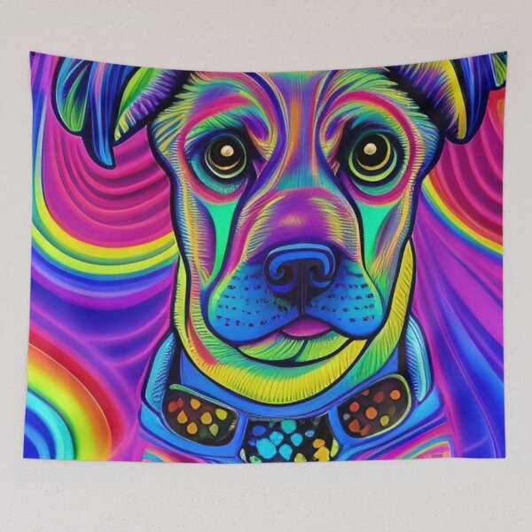 Item preview, Dog | Artificial Inteligence Generated Art designed and sold by AllAboutAI.
