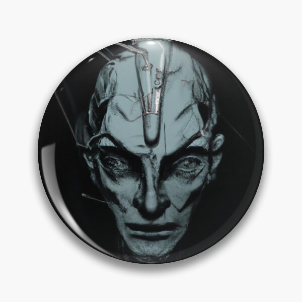 Item preview, Art sketch of an alien head designed and sold by a-rxhim.