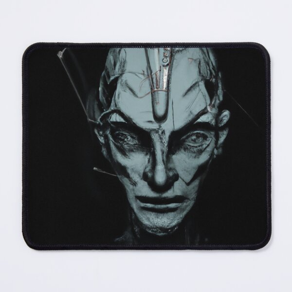 Item preview, Art sketch of an alien head designed and sold by a-rxhim.