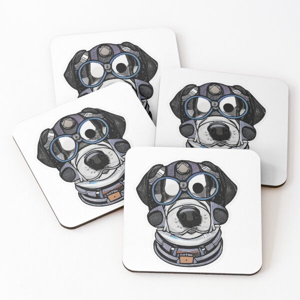 Item preview, Captain Dog In Space designed and sold by RedZorro.