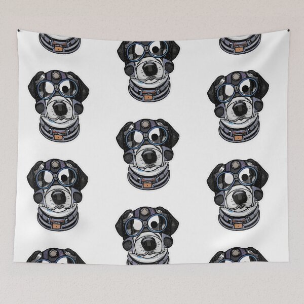 Item preview, Captain Dog In Space designed and sold by RedZorro.