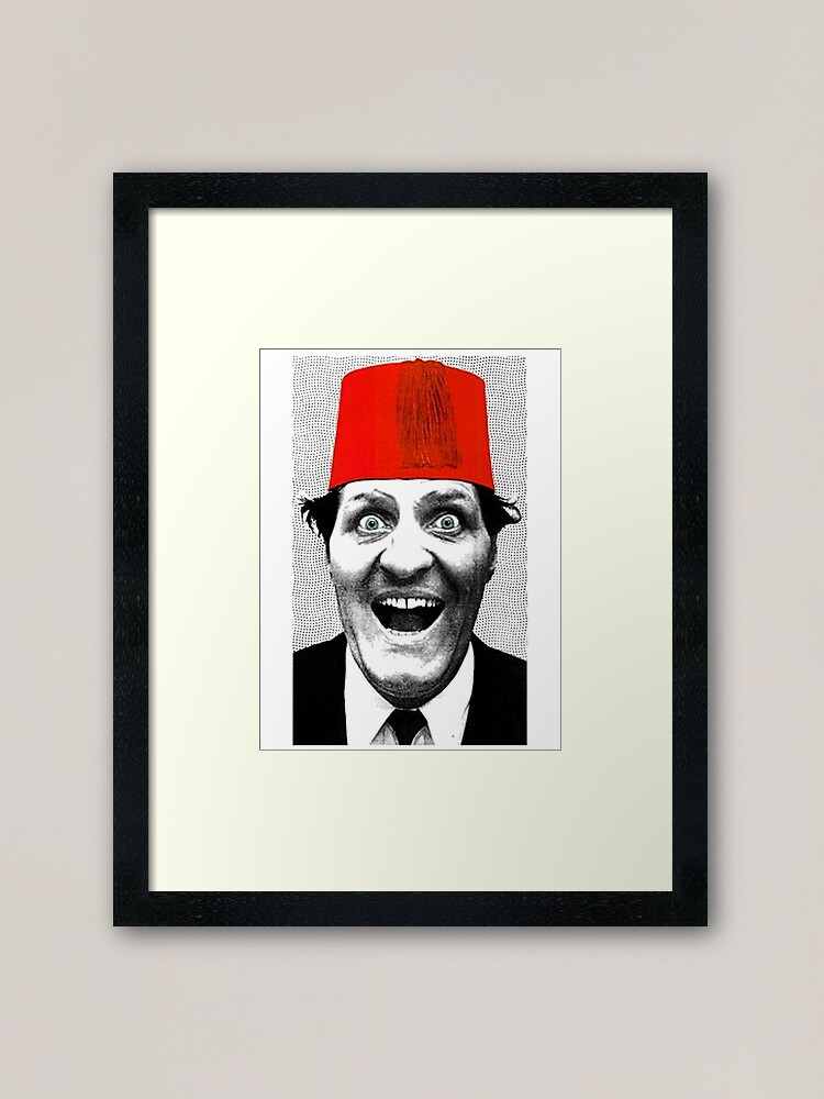 Tommy Cooper Framed Art Print for Sale by Hoorahville