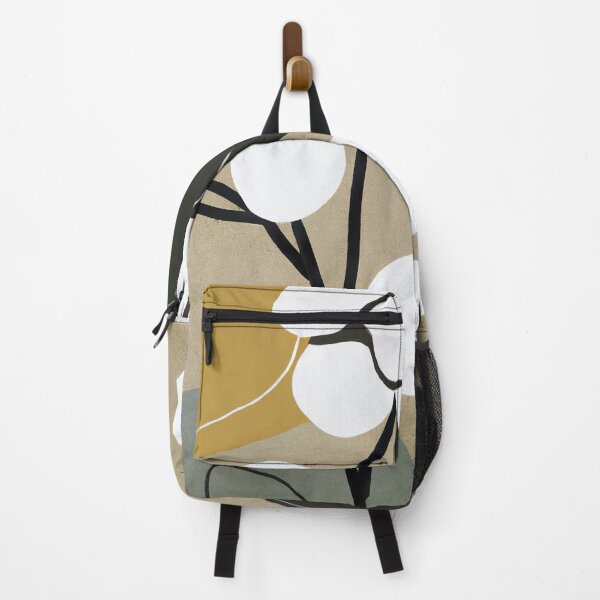 Item preview, Modern Abstract Art Floral - Olive Green designed and sold by Inomaly Art.