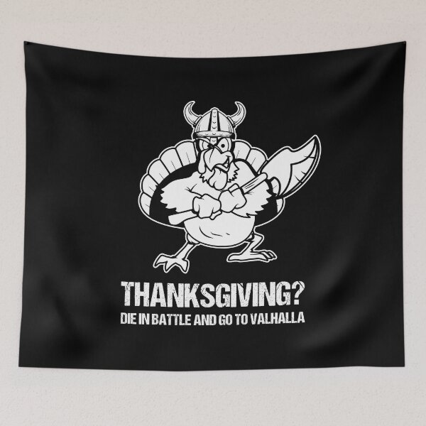 Item preview,  Funny  Viking Turkey Thanksgiving Day Valhalla Shirt designed and sold by stearman.