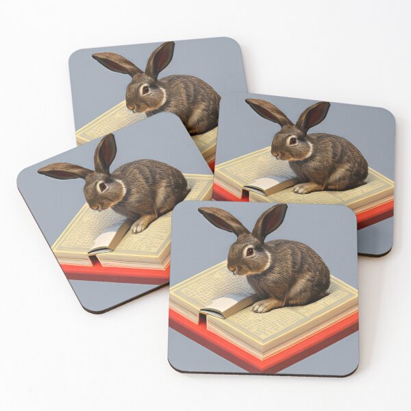 Item preview, Rabbit Reading  designed and sold by RiseAbove22.