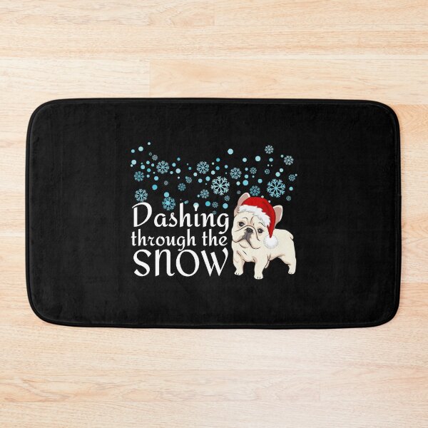 Item preview, Dashing through the snow with my Pug dog designed and sold by TreetopStudios.