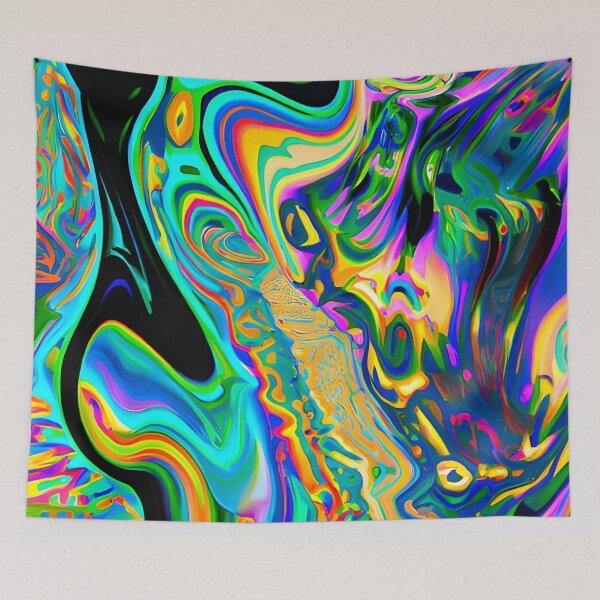 Artikelvorschau, Psychedelische Farben entworfen und verkauft von REALDesign-Shop.