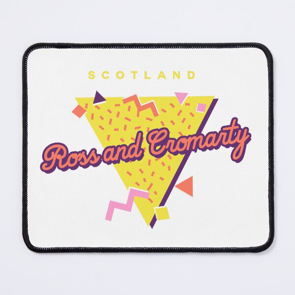 Item preview, Retro 90s Pop 'Ross and Cromarty' Vintage Scotland designed and sold by dinosareforever.