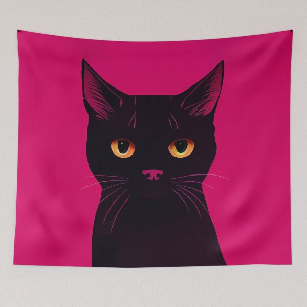 Item preview, Black Bombay cat designed and sold by AppleElf.