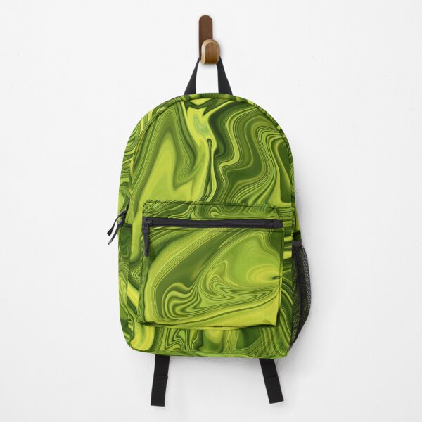 Item preview, Vivid and Abstract Bright Green Janzay Trending Marble Swirls / Mixture designed and sold by Janzay.