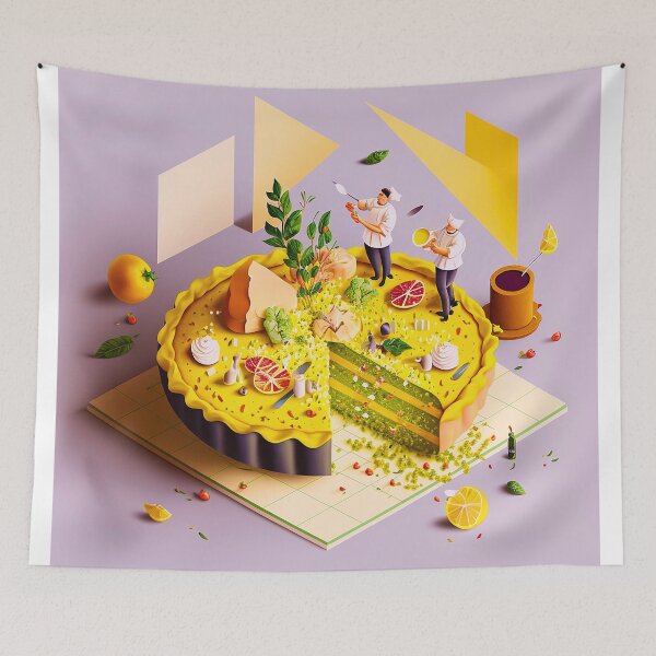 Item preview, Lemon Pistachio Pie Pop-up Book Mini-Chef designed and sold by Octane-Designs.