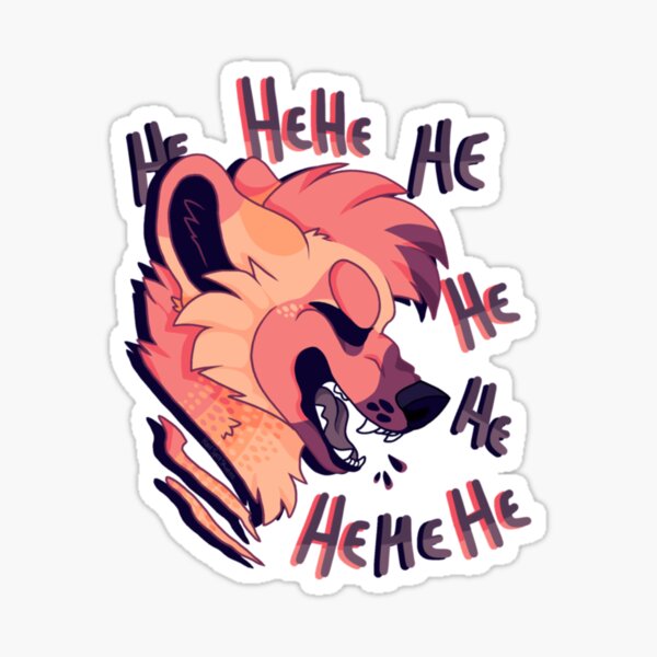 Item preview, HeHe Hyena   designed and sold by AmosConn.