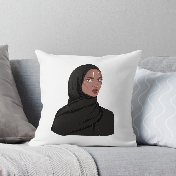 Item preview, Woman in black hijab  designed and sold by Milatoo.
