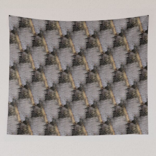 Item preview, Birch bark on the trunk designed and sold by AdioraStore.