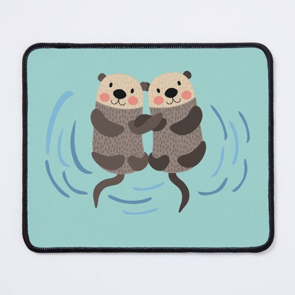 Item preview, Significant Otters - Otters Holding Hands designed and sold by HichamMissiame.