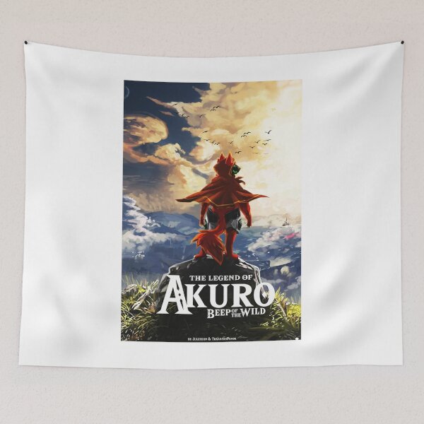 Item preview, LEGEND OF AKURO Protogen Game Poster designed and sold by AmosConn.