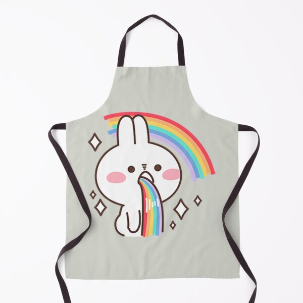 Item preview, Rainbow Rabbit Cute Animated designed and sold by horseford76.