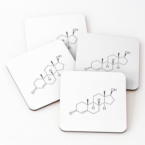 Item preview, testosterone molecule  designed and sold by GymRatz-shop.