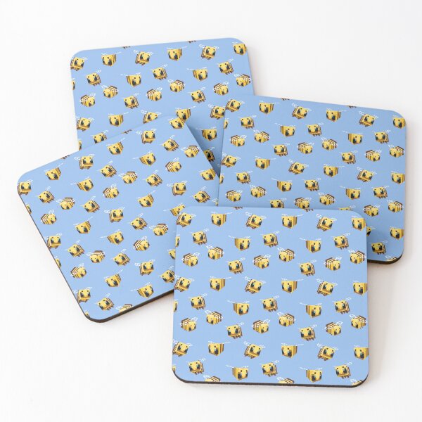 Item preview, Cubic Videogame bees designed and sold by Sara-T.