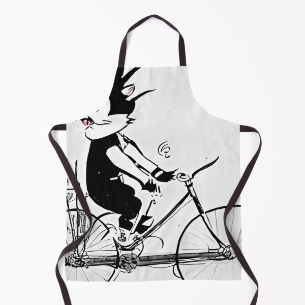 Item preview, A Cat riding a bicycle designed and sold by RiseAbove22.