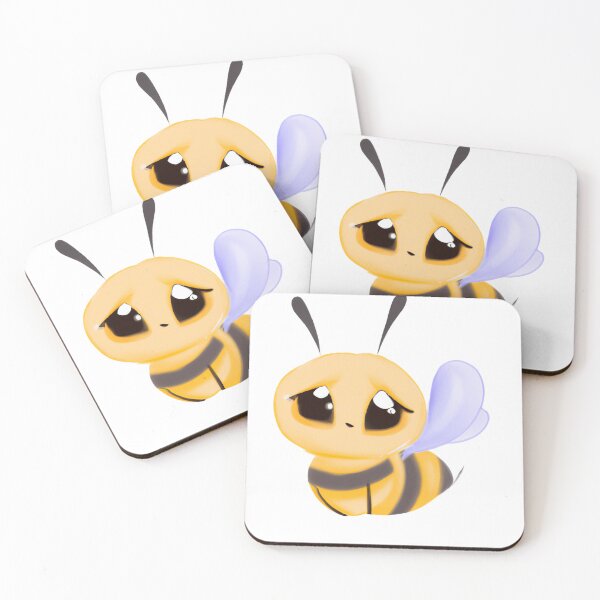 Item preview, Cute Bee Drawing designed and sold by WeHeartAnimals.