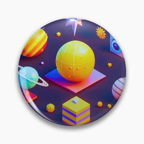 Item preview, Solar System Isometric designed and sold by Octane-Designs.