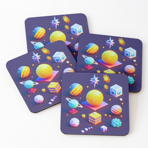 Item preview, Solar System Isometric designed and sold by Octane-Designs.