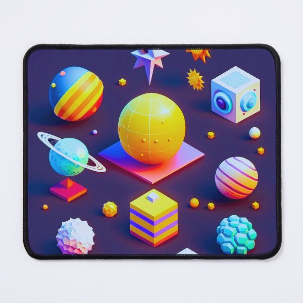Item preview, Solar System Isometric designed and sold by Octane-Designs.
