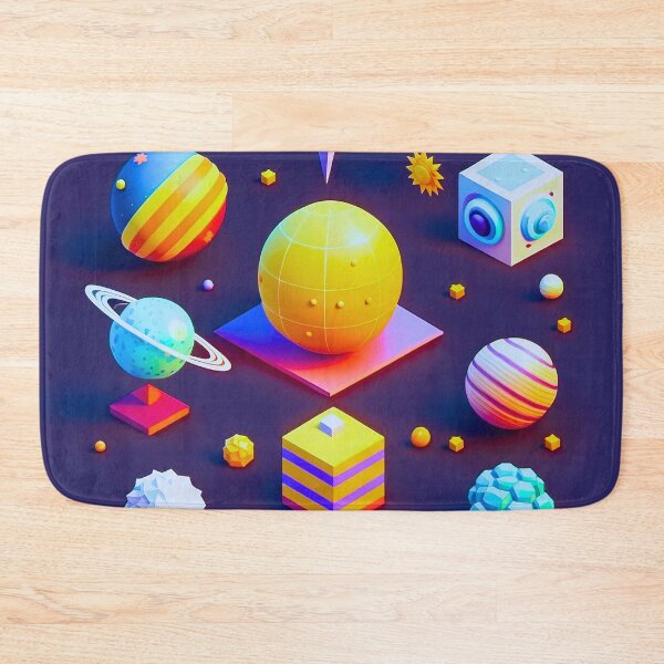 Item preview, Solar System Isometric designed and sold by Octane-Designs.