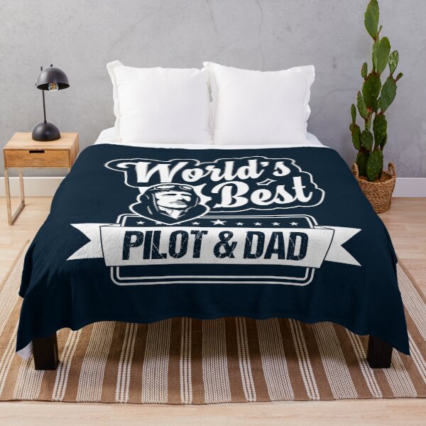 Item preview, World's Best Pilot & Dad Aviation Present or Christmas Gift Shirt designed and sold by stearman.
