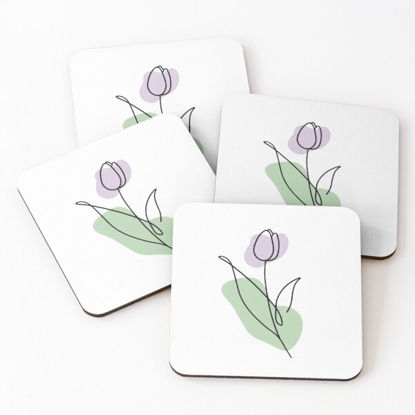 Item preview, Tulip Abstract Line Art designed and sold by LMoonDesigns.