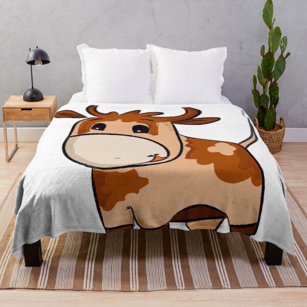 Item preview, Cute Ox Drawing designed and sold by WeHeartAnimals.