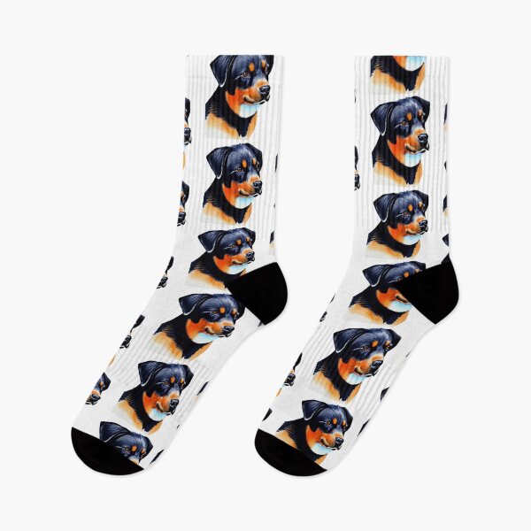 Item preview, Cute Watercolour Rottweiler 2 designed and sold by funkylilwitch.