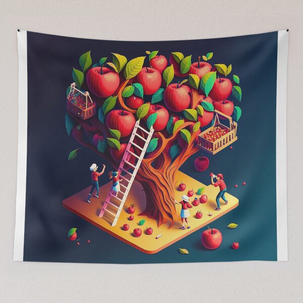 Item preview, Apple Harvest with the Family designed and sold by Octane-Designs.