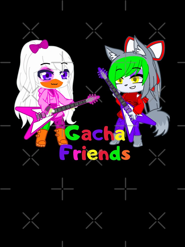 Sing and Dance with friends Gacha Club. Oc ideas friends Gacha life - Gacha  Club Dolls Art Board Print by gachanime