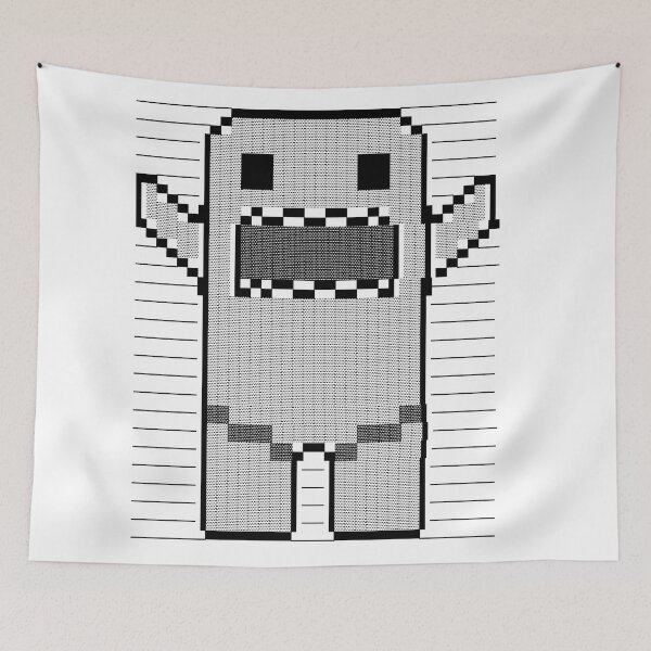 Item preview, Scary monster pixel art designed and sold by shrolts.