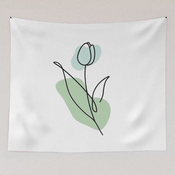 Item preview, Tulip Abstract Line Art designed and sold by LMoonDesigns.