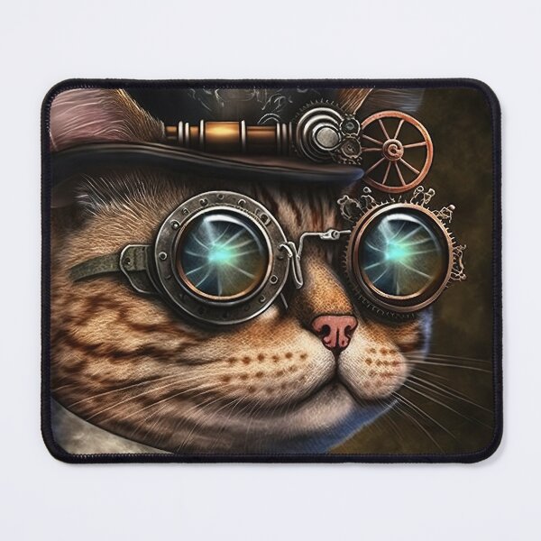 Item preview, steampunk cat designed and sold by IA-Power.