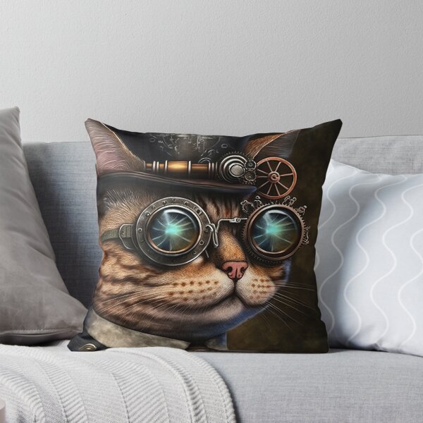 Item preview, steampunk cat designed and sold by IA-Power.