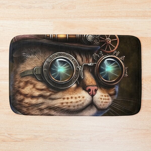 Item preview, steampunk cat designed and sold by IA-Power.